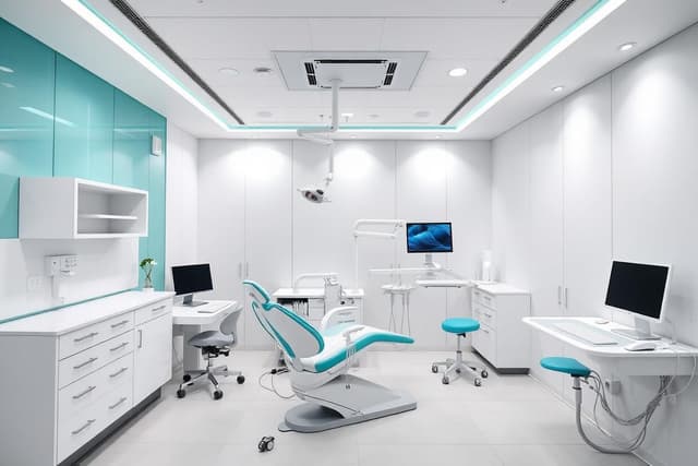 Modern clinic interior